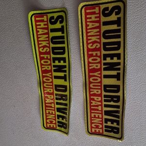Student Driver Bumper Stickers